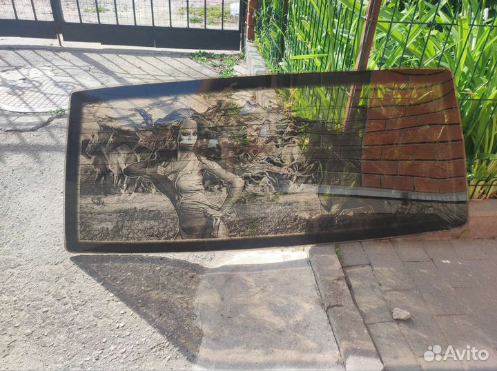 Стекло заднее ваз 21099,2115