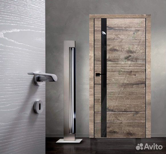 Дверь межкомнатная «Вита- Est» Дуб Пацифик