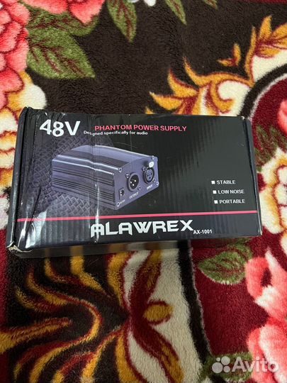 Конденсат микрофонов alawrex