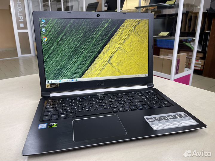 Игровой ноутбук Acer/Core i5/8GB/GTX1050/SSD