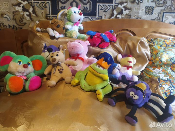 Мягкие игрушки новые и б/у