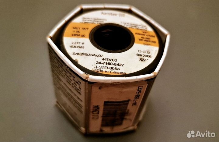 Припой Kester 44, Gardiner, Tamura Audio Grade