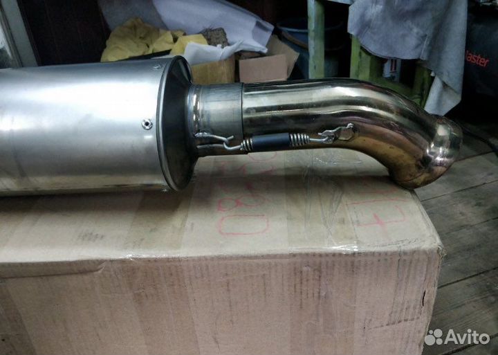 Прямоточный глушитель BMW K1200S