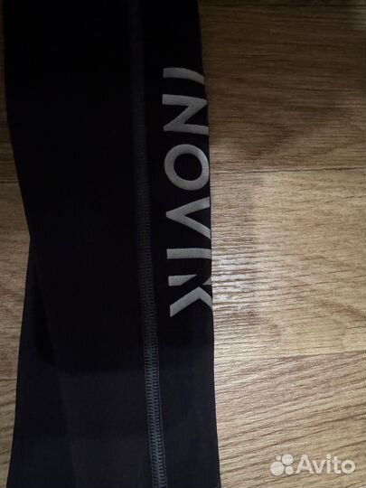 Леггинсы женские утепленные (лыжи, бег)