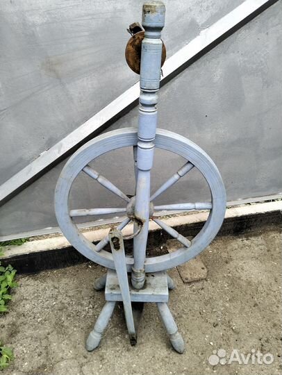 Прялка деревянная старинная