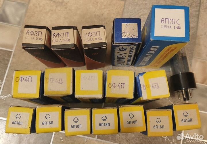 Радиолампы новые