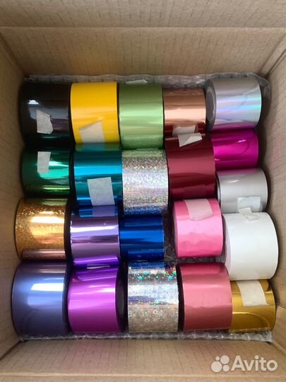 Слайдеры для ногтей Фольга для дизайна