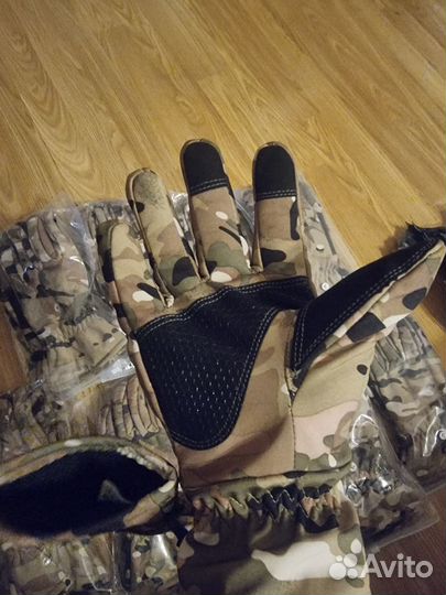 Перчатки зимние камуфляж
