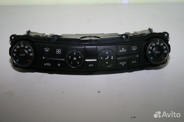 W211 Mercedes Блок климата