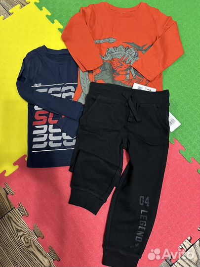 Штаны и лонгслив Mothercare 2-3, 3-4