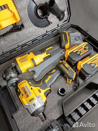 Болгарка, Гайковерт DeWalt набор 2в1 новый