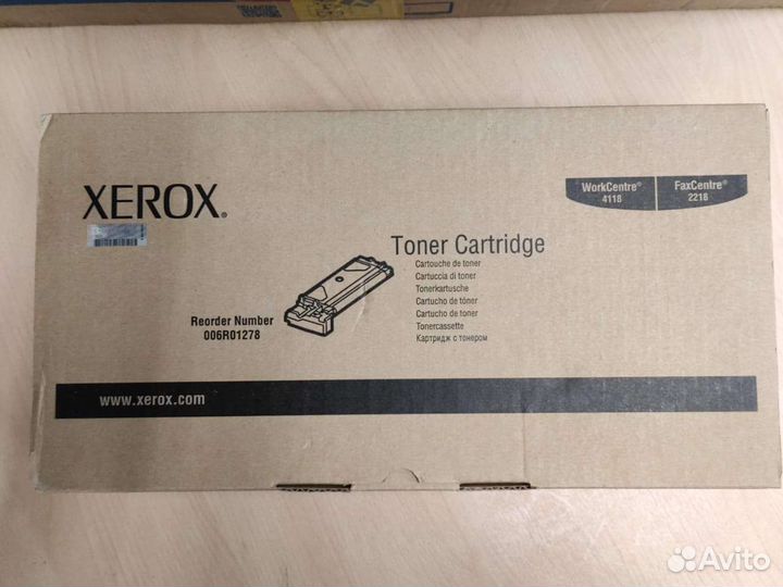 Картридж xerox 006R01278