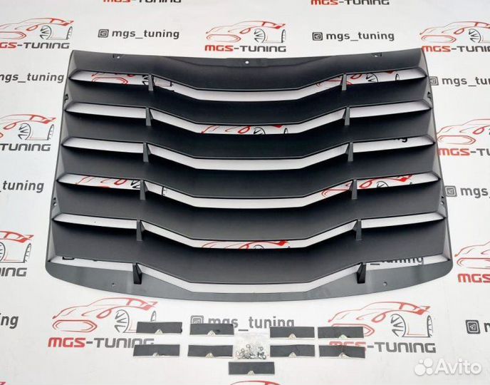 Жалюзи на заднее стекло Chevrolet Camaro 16-н.в