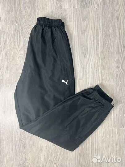 Штаны спортивные puma на манжете