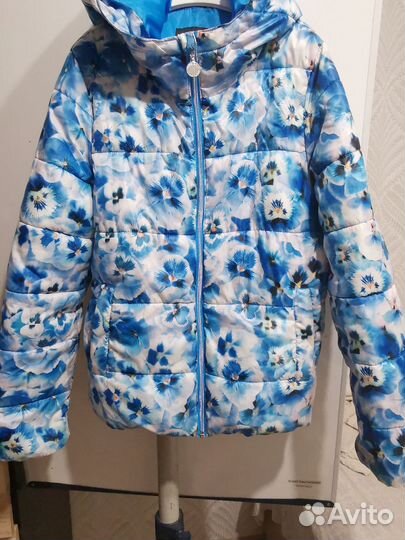 Куртка и пальто для девочки. 152 158