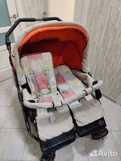 Коляска для двойни или погодок