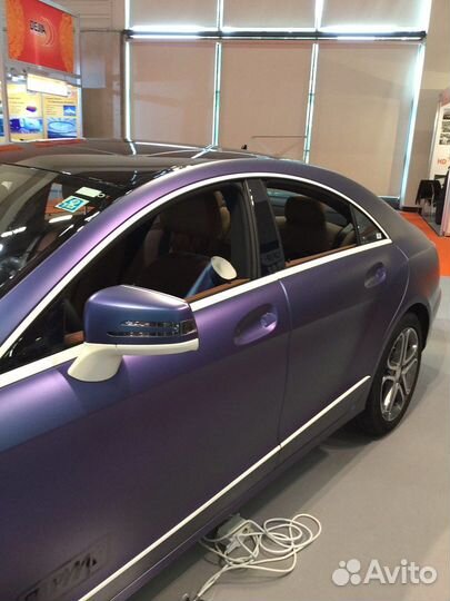 Виниловая пленка хамелеон синий kpmf K75566