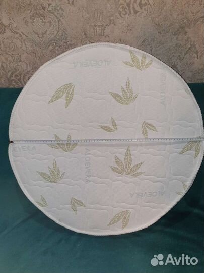 Матрасик детский для круглой кроватки