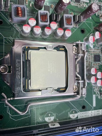 Материнская плата 1156 + i3-540