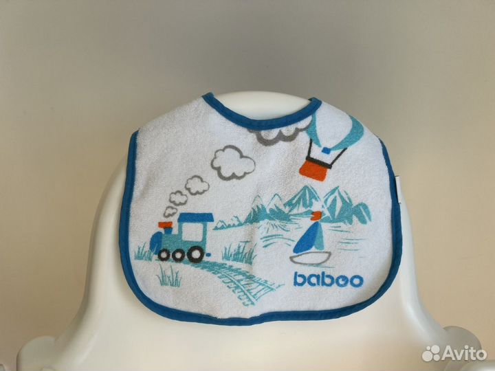 Нагрудник махровый Transport Baboo, 3 шт