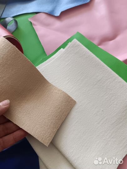 Лоскуты кожзама