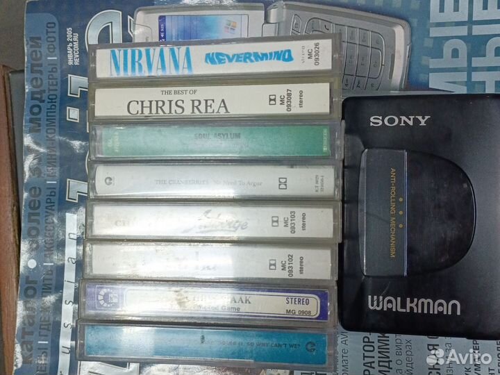 Кассетный плеер sony walkman ex10