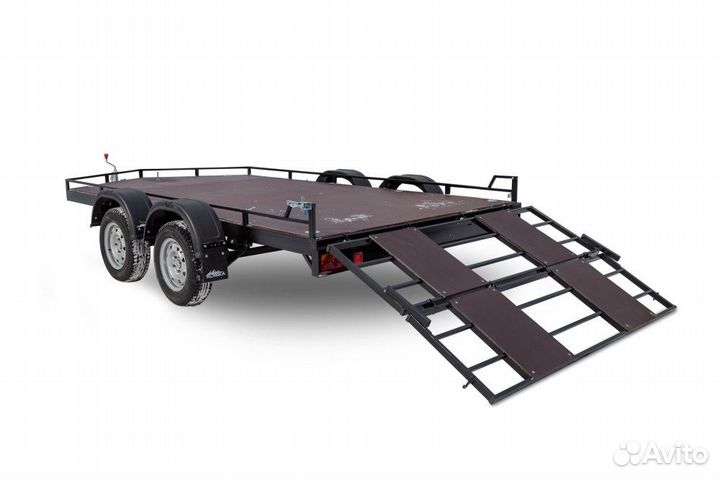 Прицеп к л/а Аляска Шторм низкий борт (3,55(4,15)*