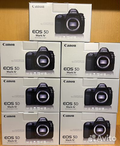 Canon EOS 5D Mark IV Body русское меню, новый