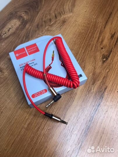 Кабель AUX угловой, витой
