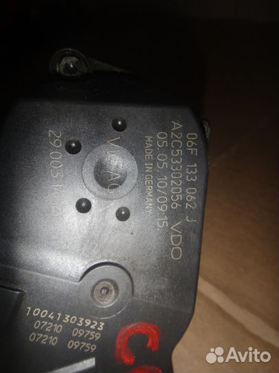 Дроссельная заслонка Audi Volkswagen Skoda Seat