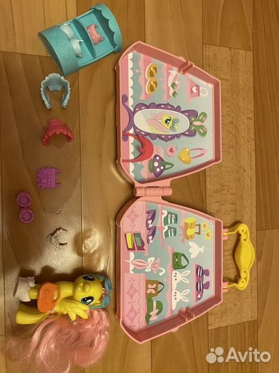 My little pony Возьми с собой Флаттершай набор