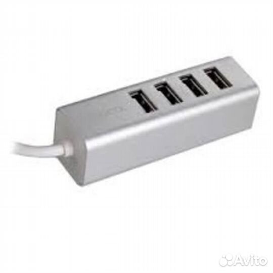 Концентратор (HUB) USB 2.0- 4 гнезда (hoco HB1) Се