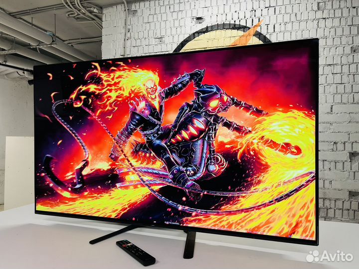 Огромный премиальный Sony Oled 140см 100Гц 4К UHD