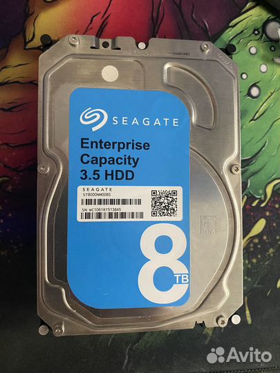 Жесткий диск 3.5 на 8тб seagate