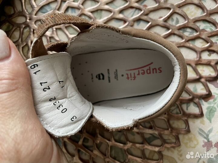 Ботинки Super fit детские 19 размер