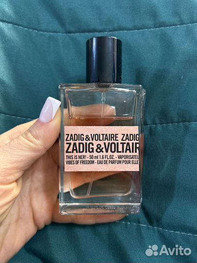 Туалетная вода zadig & voltair This is her