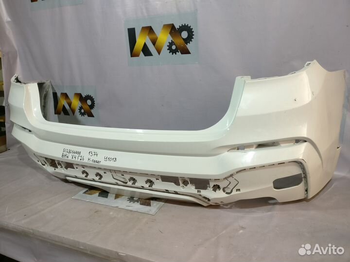 BMW X4 F26 Бампер Задний М-пакет 1374