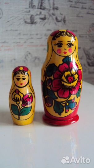 Матрёшка СССР, деревянные игрушки