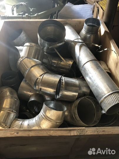 Вентиляционные короба, трубы, фасонина