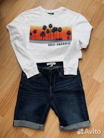 Вещи пакетом на девушку