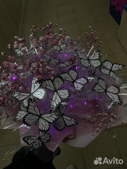 Букет из бабочек