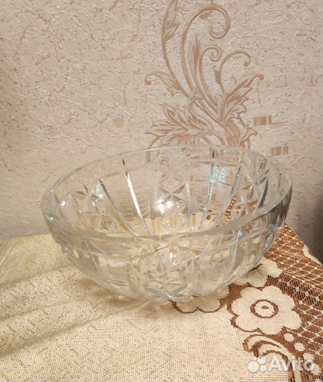 Цветное стекло, хрусталь 1960-1990гг