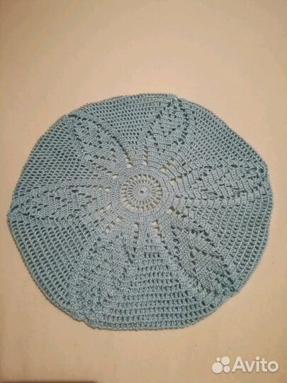 Берет летний ручной работы