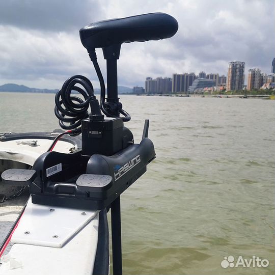 Haswing Cayman-B c GPS (черный) 55lbs/12v/152cm