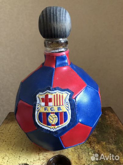 Коллекционная бутылка футбольный мяч