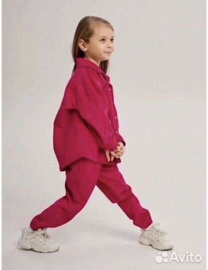 Детский костюм вельветовый