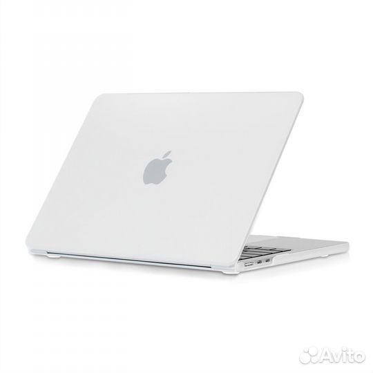 Чехол для MacBook Pro 16 2019 (матовый белый)