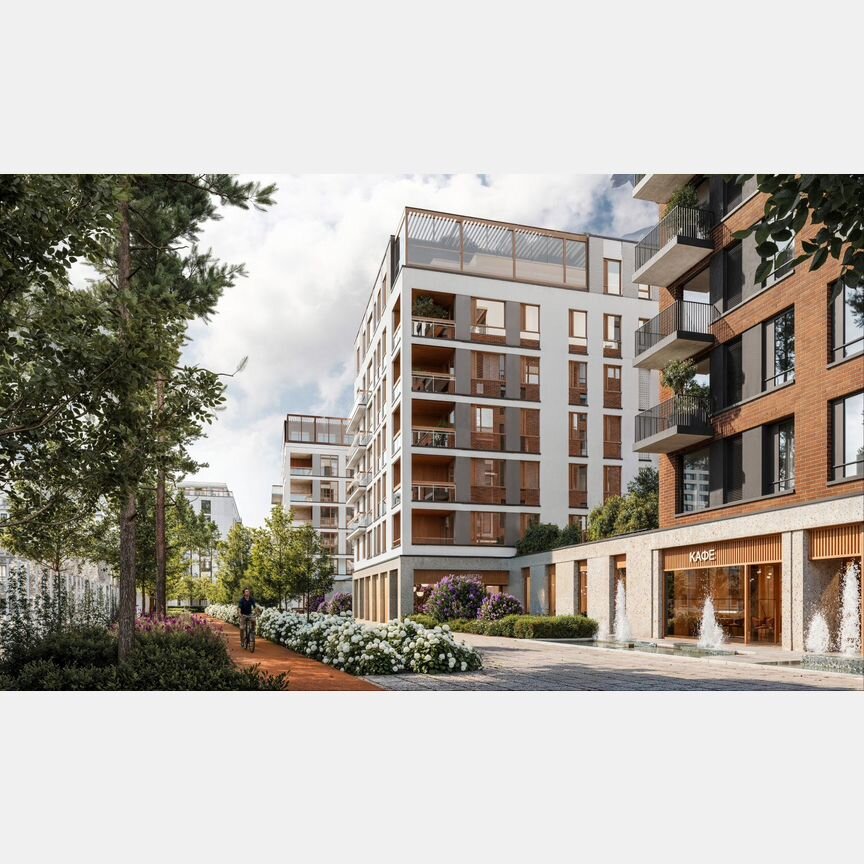1-к. квартира, 45,1 м², 3/16 эт.