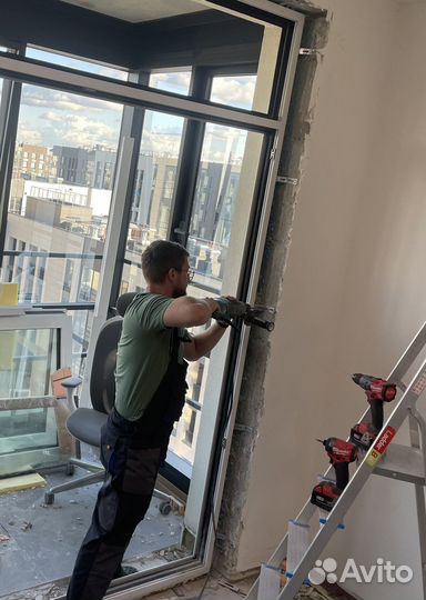 Остекление, балконов-лоджи,замена остекления.Окна