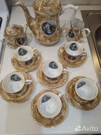 Кофейный сервиз новый Польша